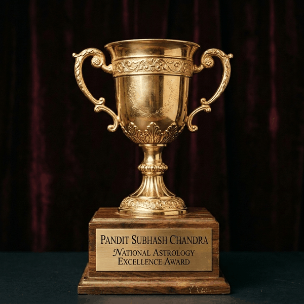 National Astrology Excellence Award - Pandit Subhash Chandra